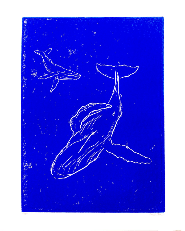 Le duo de baleines